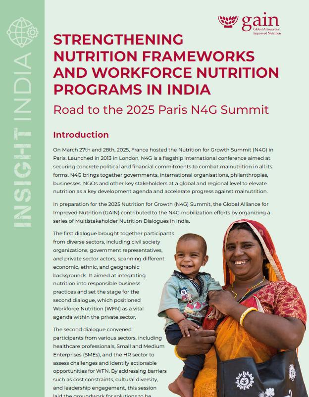 India Nutrition Dialogue