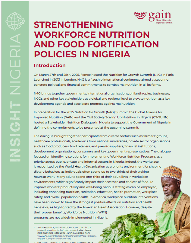 Insight Paper – Nigeria